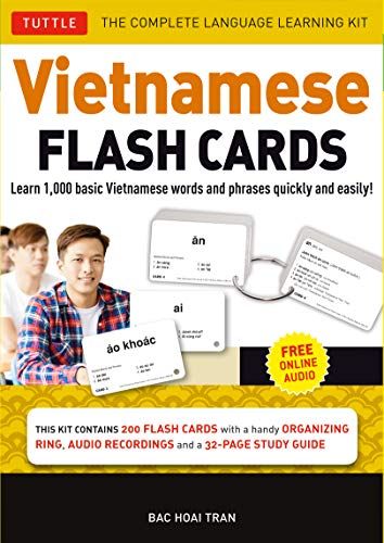 Vietnamese Flash Cards Kit: The Complete Language Learning Kit